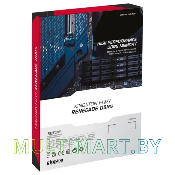 Оперативная память Kingston FURY Renegade CUDIMM 24GB DDR5 PC5-67200 (KF584CU40RS-24) картинка 5